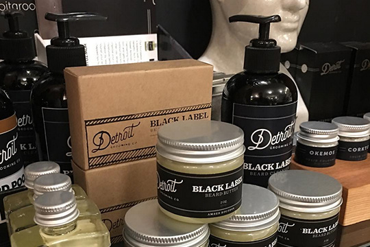 various detroit grooming products